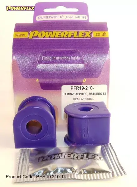 Silentbloky Powerflex Ford Escort Mk3/4 / Orion Rear Anti Roll Bar Mounting Bush 14mm (7) Přímo Od Výrobce