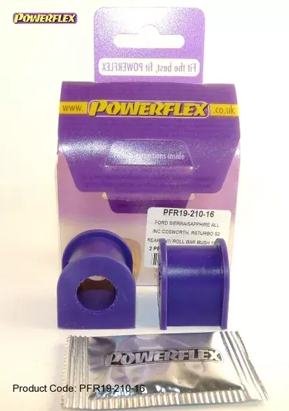 Silentbloky Powerflex Ford Escort Mk3/4 / Orion Rear Anti Roll Bar Mounting Bush 16mm (7) Rychlé Dodání