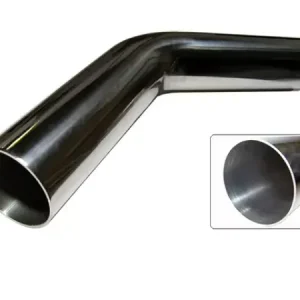 Expresní Doručení Hliníkové (Alu) koleno 45° - průměr 70mm (2,75 palce) - délka 60cm
