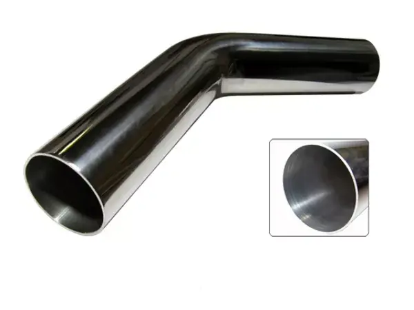 Expresní Doručení Hliníkové (Alu) koleno 45° - průměr 70mm (2,75 palce) - délka 60cm