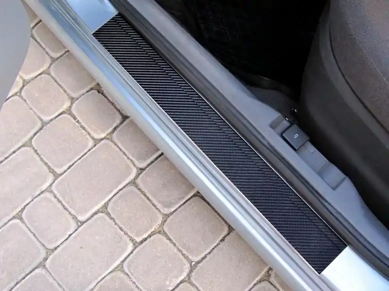 Rychlé Dodání Kryty prahů-karbonová folie JEEP COMPASS