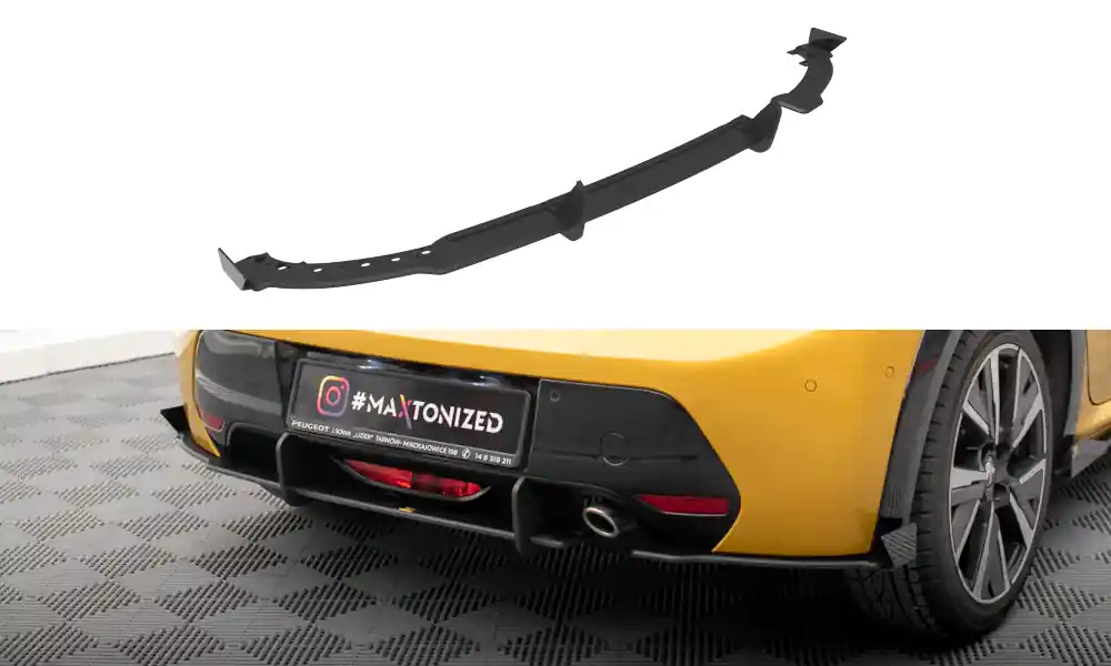 Boční spoiler pod zadní nárazník + Flaps Peugeot 208 GT Mk2 Sleva