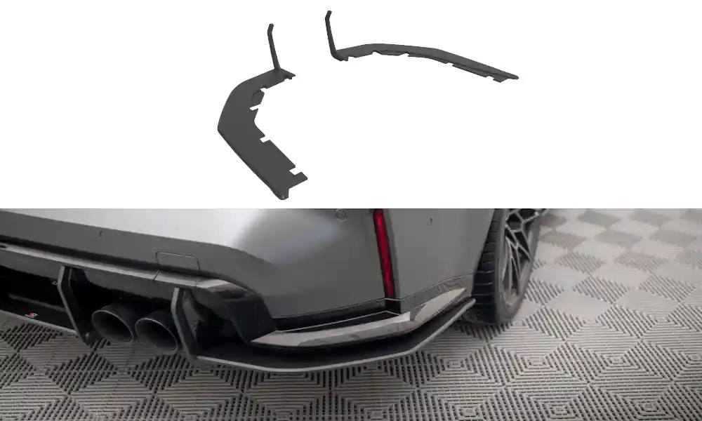 Cenová Bomba Boční spoiler pod zadní nárazník BMW M3 G80