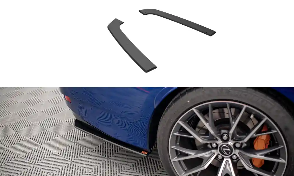 Boční spoiler pod zadní nárazník Lexus GS F Mk4 facelift Akce