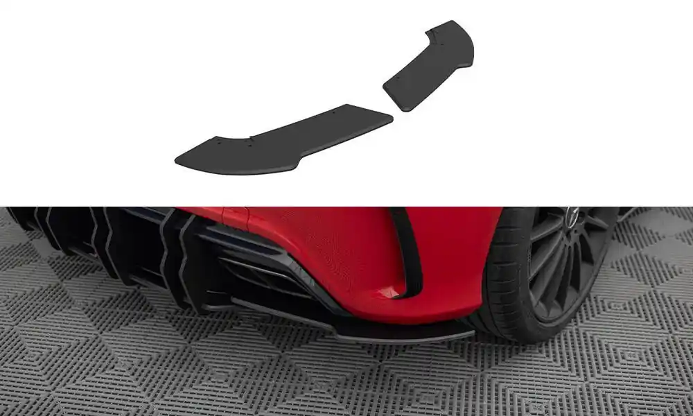 Boční spoiler pod zadní nárazník Mercedes-Benz A 45 AMG W176 facelift Dokud Zásoby Vydrží