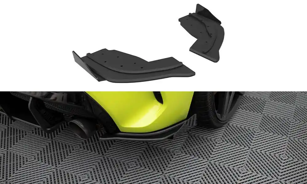 Ověřený Boční spoiler pod zadní nárazník V.1 + Flaps V.1 BMW 1 F40 M-Pack / M135i