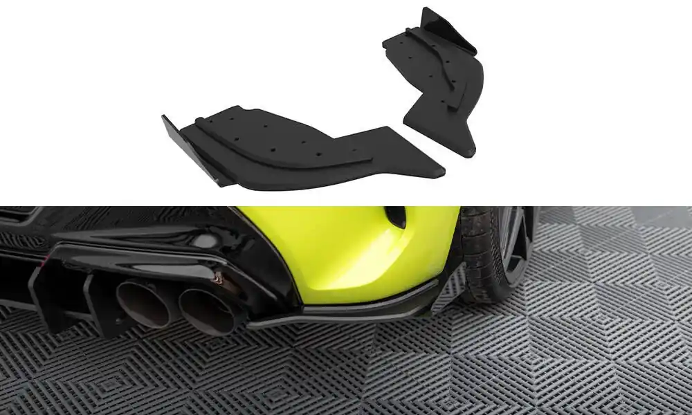 Boční spoiler pod zadní nárazník V.2 + Flaps V.2 BMW 1 F40 M-Pack / M135i Levný