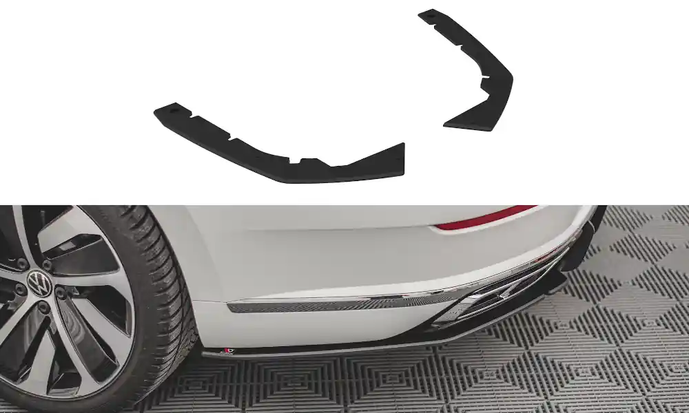 Boční spoiler pod zadní nárazník Volkswagen Arteon Sedan / Shooting Brake R-Line Mk1 Facelift Vysoce Kvalitní