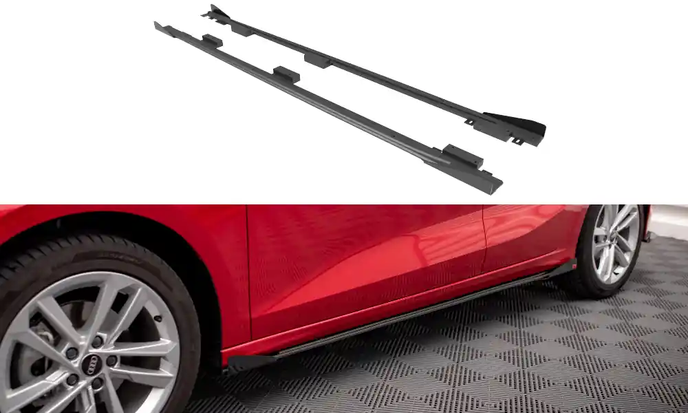 Autentický Nástavce prahů + Flaps Audi A3 8Y