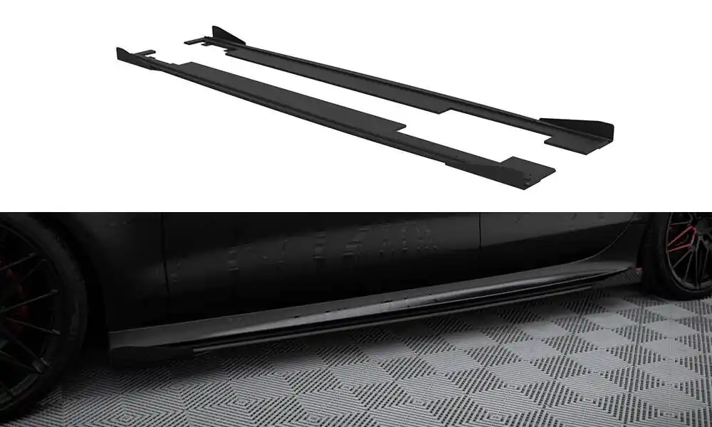 Oblíbený Nástavce prahů + Flaps Audi A7 S-Line C7