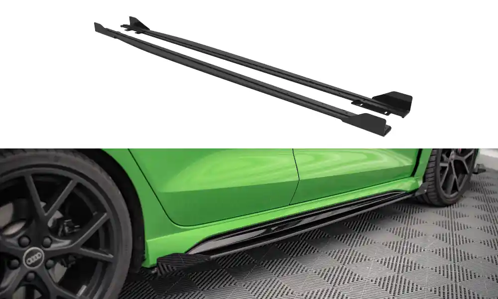Nástavce prahů + Flaps Audi RS3 Sedan 8Y Nová Kolekce