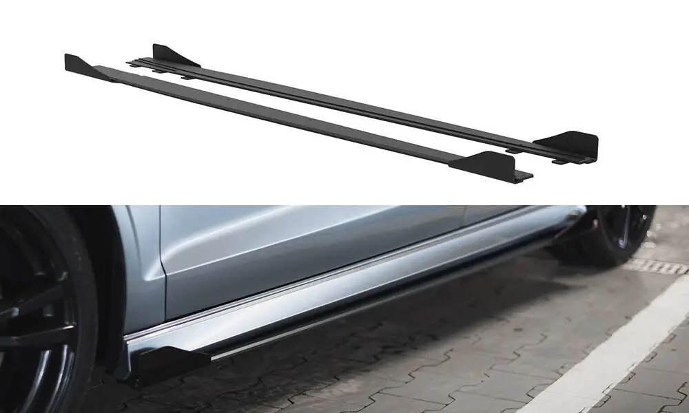 Koupit Online Nástavce prahů + Flaps Audi S3 / A3 S-Line Sedan 8V