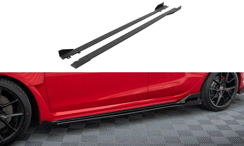 Nástavce prahů + Flaps Honda Civic Type-R Mk 11 Jen Po Omezenou Doba