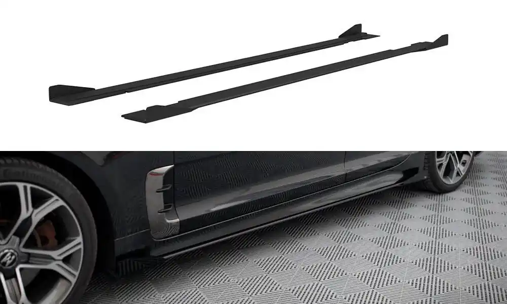 Časově Omezené Nástavce prahů + Flaps Kia Stinger GT / GT-Line / Standard Mk1