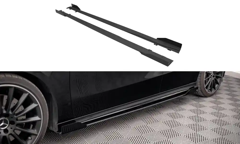 Akční Nabídka Nástavce prahů + Flaps Mercedes A35 AMG / AMG-Line Aero Pack W177