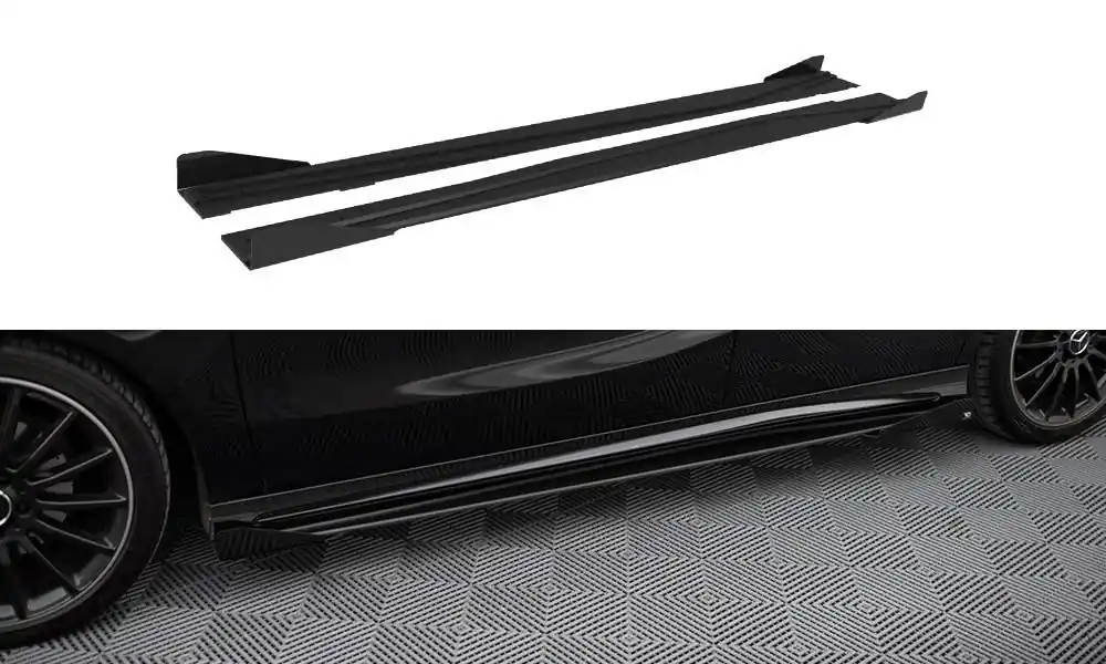 Finální Výprodej Nástavce prahů + Flaps Mercedes-Benz A AMG-Line W176 facelift
