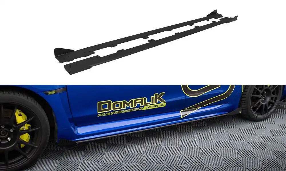 Sezónní Sleva Nástavce prahů + Flaps Subaru WRX STI Mk1