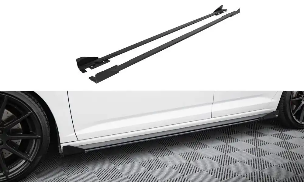 Jen Po Omezenou Doba Nástavce prahů + Flaps Volkswagen Jetta GLI Mk7