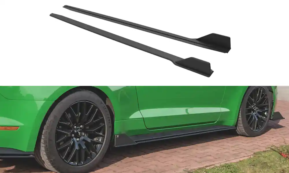 Pouze Dnes Nástavce prahů V.2 Ford Mustang GT Mk6 facelift