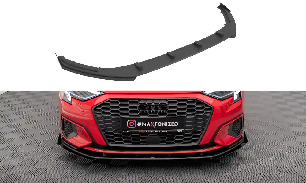 Výhodná Nabídka Spoiler pod přední nárazník + Flaps Audi A3 8Y