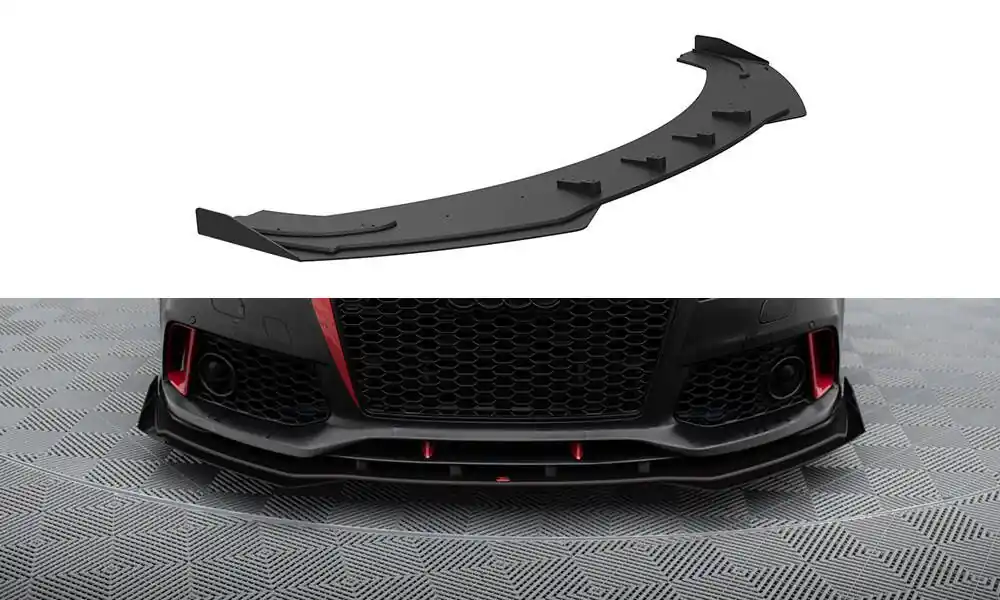Originální Spoiler pod přední nárazník + Flaps Audi A7 RS7 Look C7