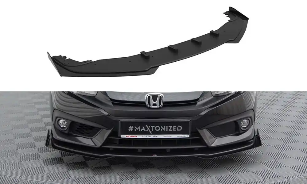Spoiler pod přední nárazník + Flaps Honda Civic Mk10 Dokud Zásoby Vydrží