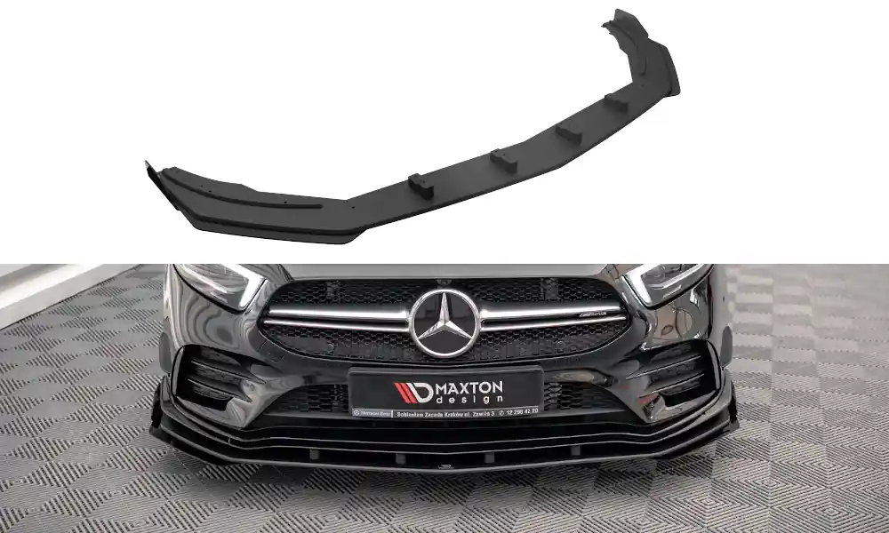 Spoiler pod přední nárazník + Flaps Mercedes A35 AMG / AMG-Line Aero Pack W177 Zlevněný