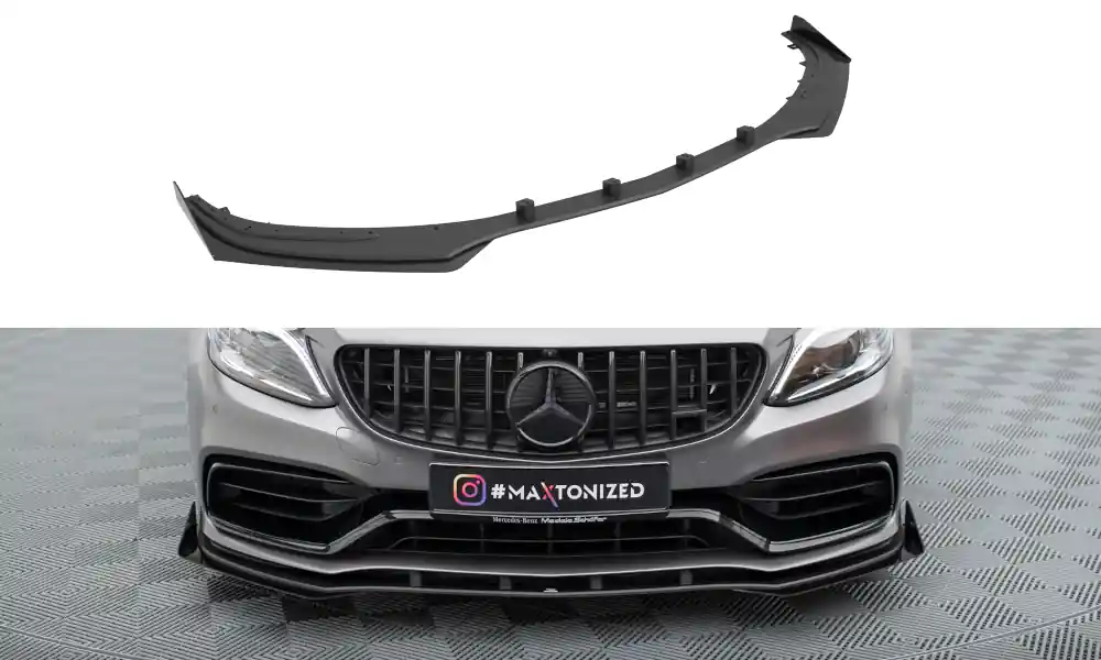 Vrácení Zdarma Spoiler pod přední nárazník + Flaps Mercedes-AMG C63 Sedan / Estate W205 facelift