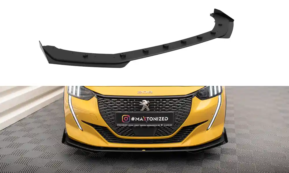 Novinka Spoiler pod přední nárazník + Flaps Peugeot 208 GT Mk2