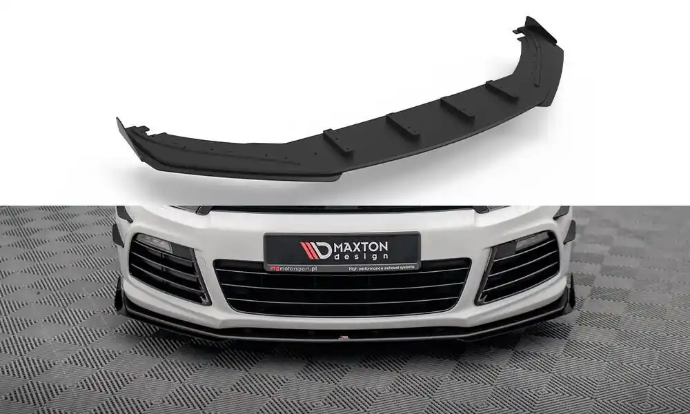Spoiler pod přední nárazník + Flaps Volkswagen Scirocco R Mk3 Rychlé Dodání