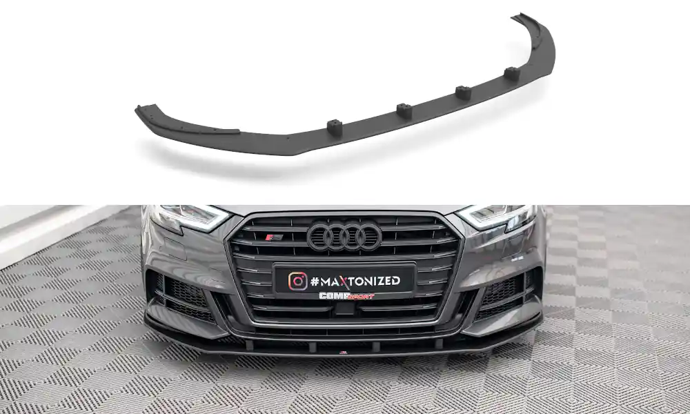Koupit Online Spoiler pod přední nárazník Audi S3 / A3 S-Line Sportback 8V facelift