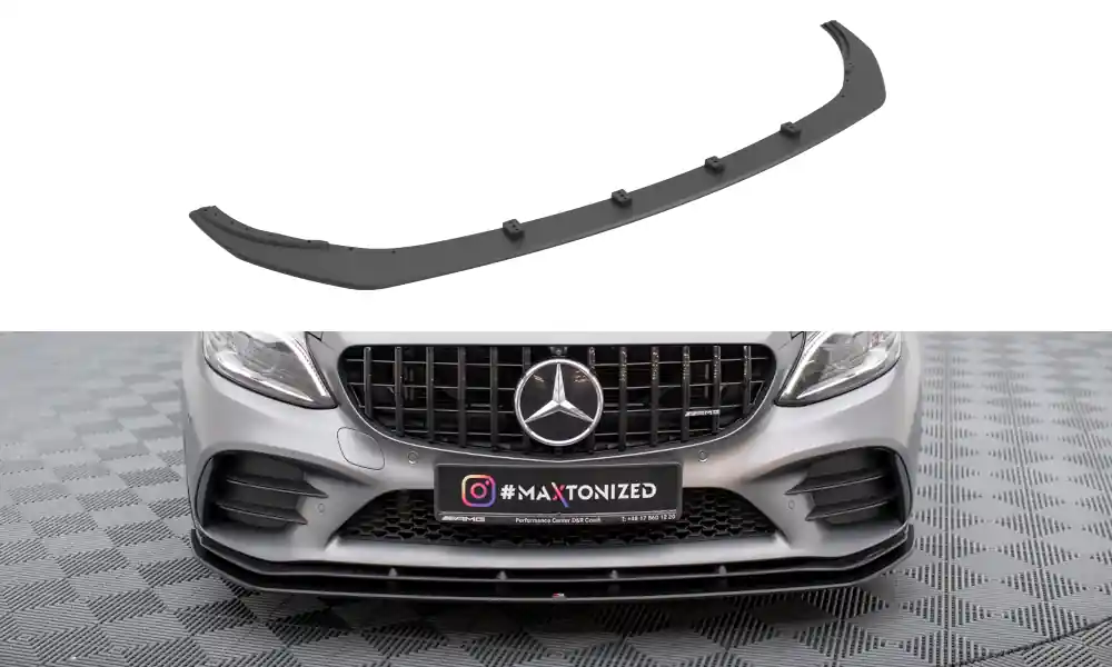Novinka Spoiler pod přední nárazník Mercedes-AMG C43 Coupe C205 facelift