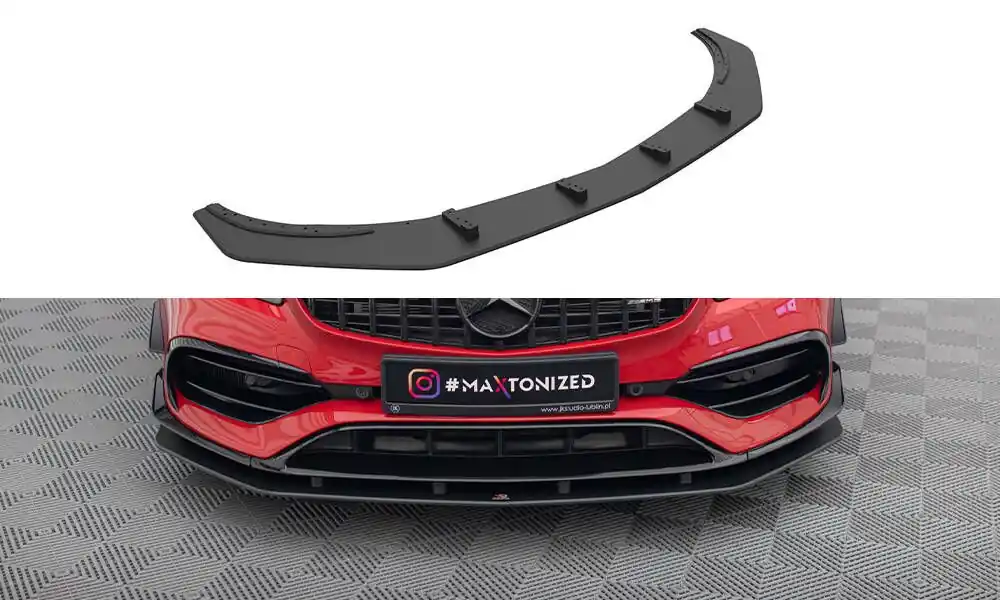 Zlevněný Spoiler pod přední nárazník Mercedes-Benz A 45 AMG Aero W176 facelift