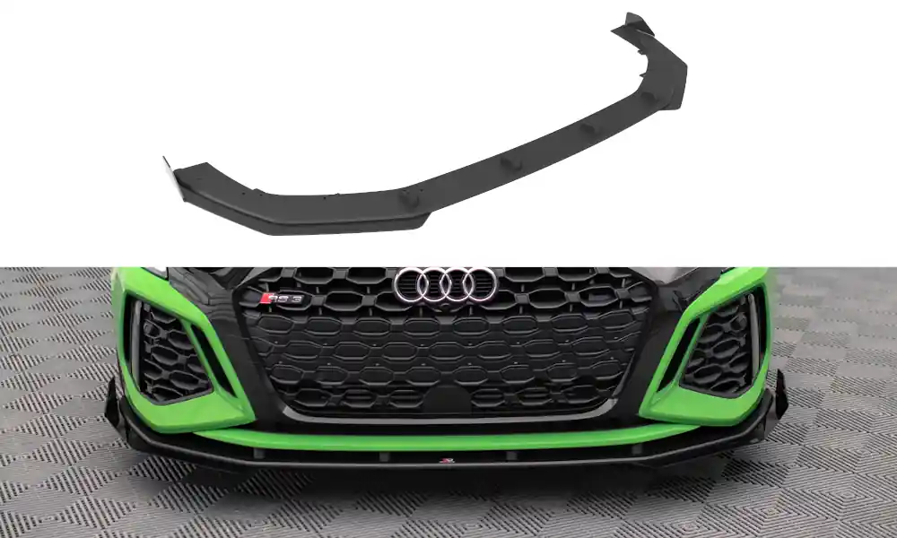 Nejprodávanější Spoiler pod přední nárazník V.1 + Flaps Audi RS3 8Y