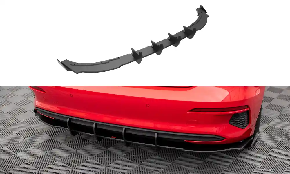 Středový spoiler pod zadní nárazník + Flaps Audi A3 Sportback 8Y Objednat Nyní