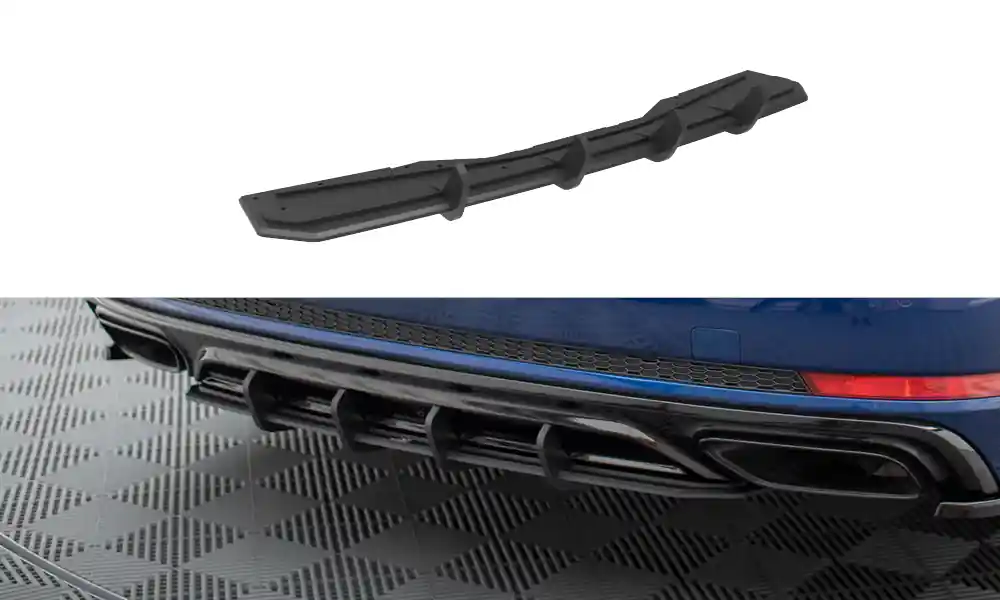 Nejprodávanější Středový spoiler pod zadní nárazník Audi A4 Competition B9