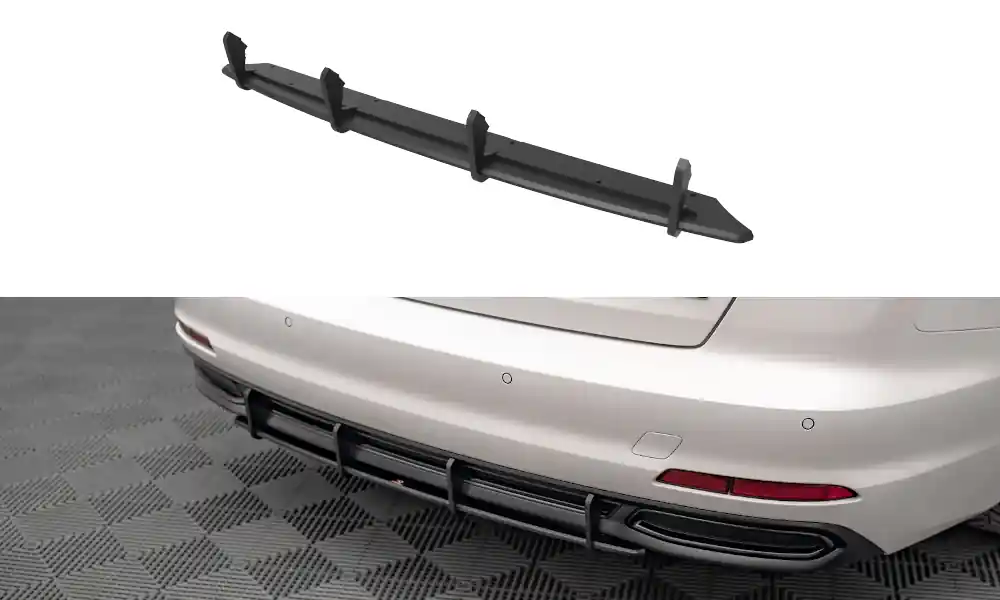 Středový spoiler pod zadní nárazník Audi A6 C8 Doprava Zdarma