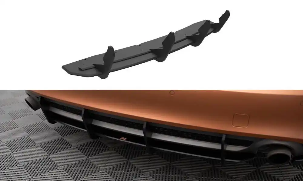 Výhodná Nabídka Středový spoiler pod zadní nárazník Audi A7 C7