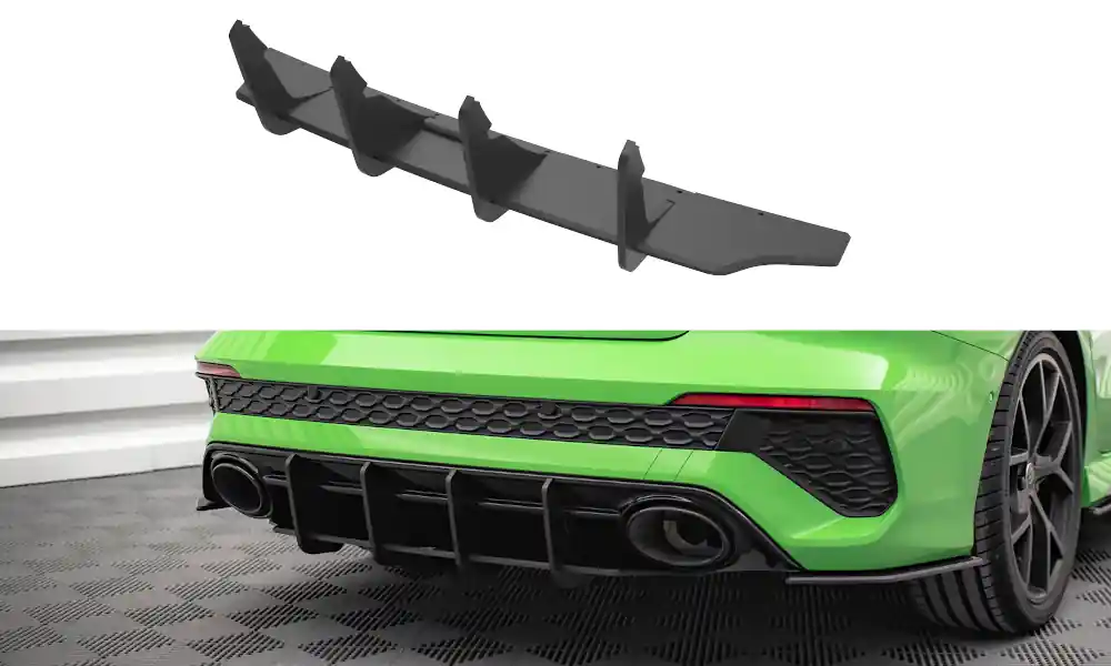 Jen Po Omezenou Doba Středový spoiler pod zadní nárazník Audi RS3 Sedan 8Y