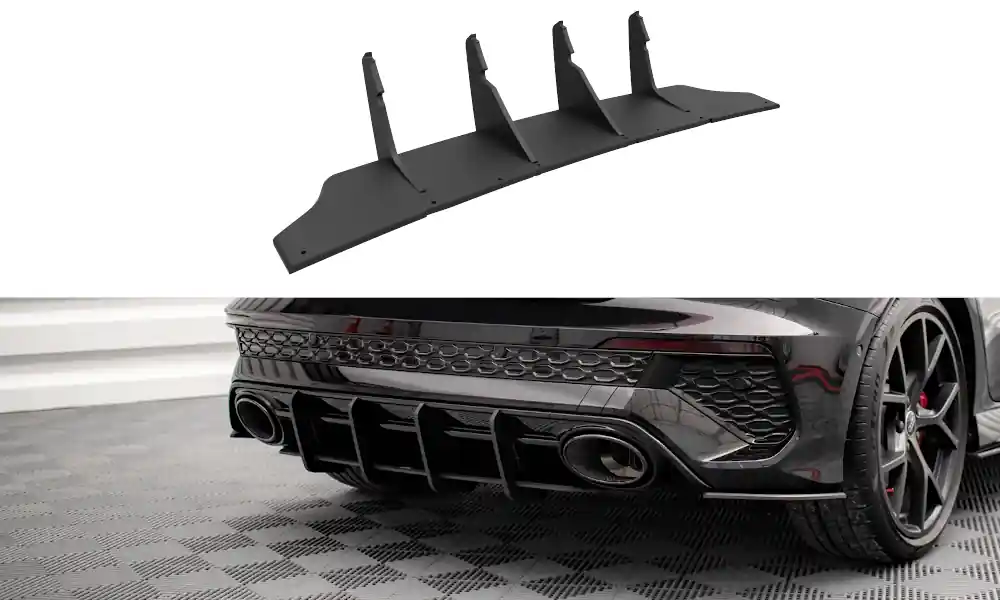 Středový spoiler pod zadní nárazník Audi RS3 Sportback 8Y Cenový Hit