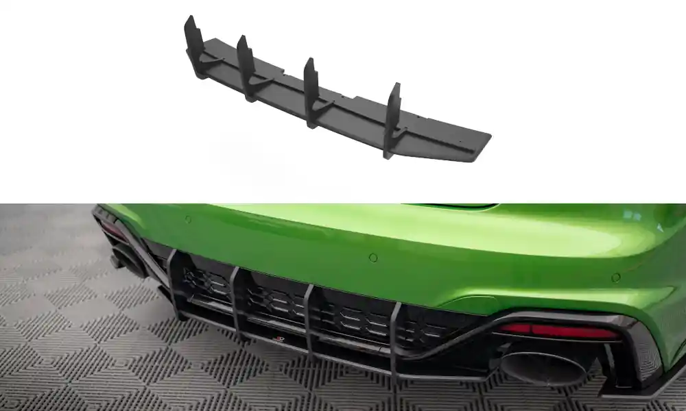 Nová Kolekce Středový spoiler pod zadní nárazník Audi RS5 F5 facelift