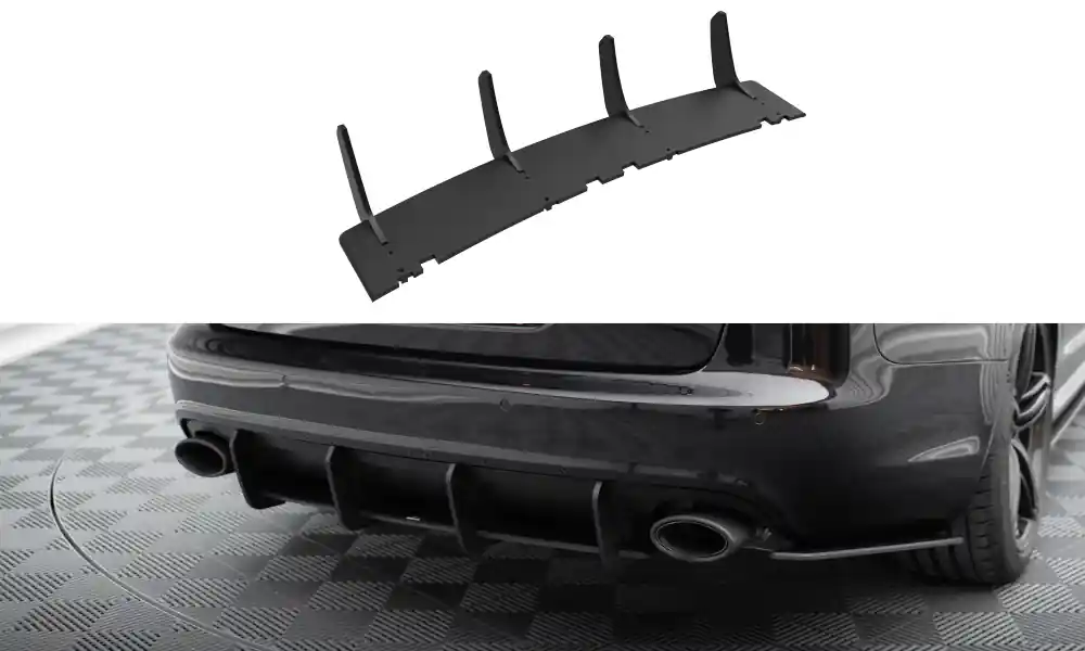 Středový spoiler pod zadní nárazník Audi RS6 Avant C6 Speciální Cena