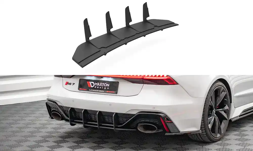 Středový spoiler pod zadní nárazník Audi RS7 C8 / RS6 C8 Cenová Bomba
