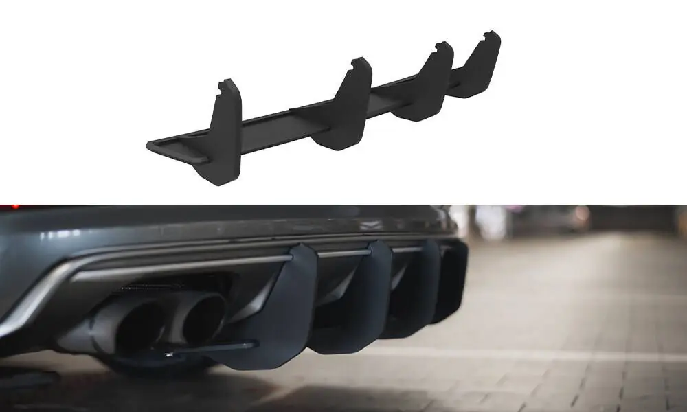 Středový spoiler pod zadní nárazník Audi S3 Sedan 8V Značkový
