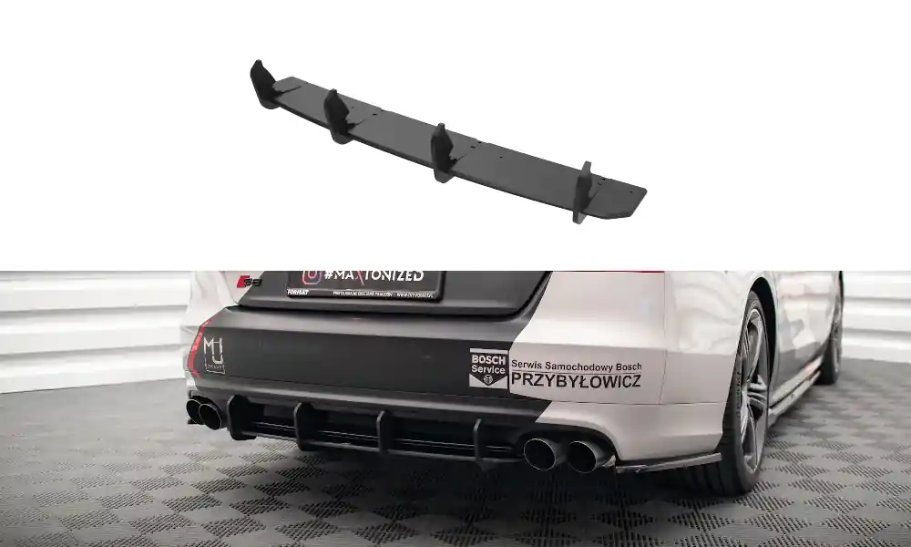 Středový spoiler pod zadní nárazník Audi S8 D4 Originální