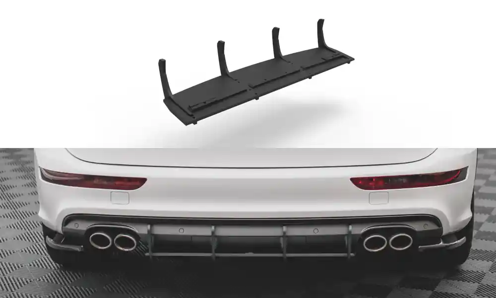 Doprava Zdarma Středový spoiler pod zadní nárazník Audi SQ5 Mk1 (8R)