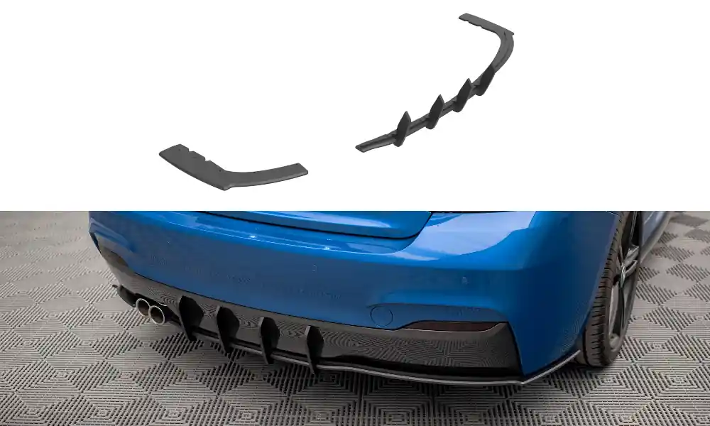 Středový spoiler pod zadní nárazník BMW 2 M-Pack F22 Výprodej