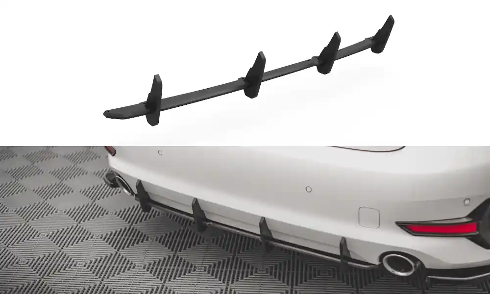 Vrácení Zdarma Středový spoiler pod zadní nárazník BMW 3 G20 / G21