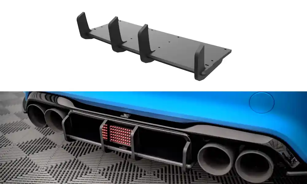 Ověřený Středový spoiler pod zadní nárazník BMW M2 F87