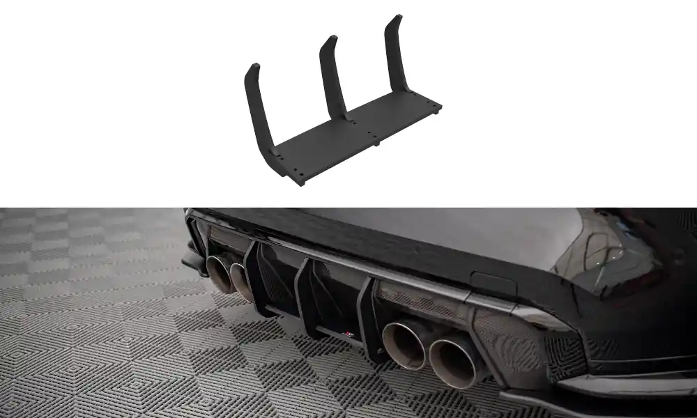 Nakupujte Hned Středový spoiler pod zadní nárazník BMW M4 G82